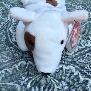 TY Beanie Baby - BUTCH the Terrier Dog (9 inch)  Stuffed Animal Toy With Tag1999